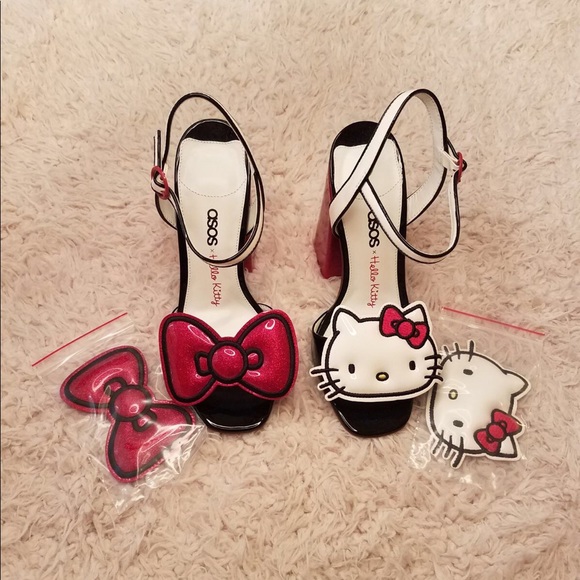 asos hello kitty heels